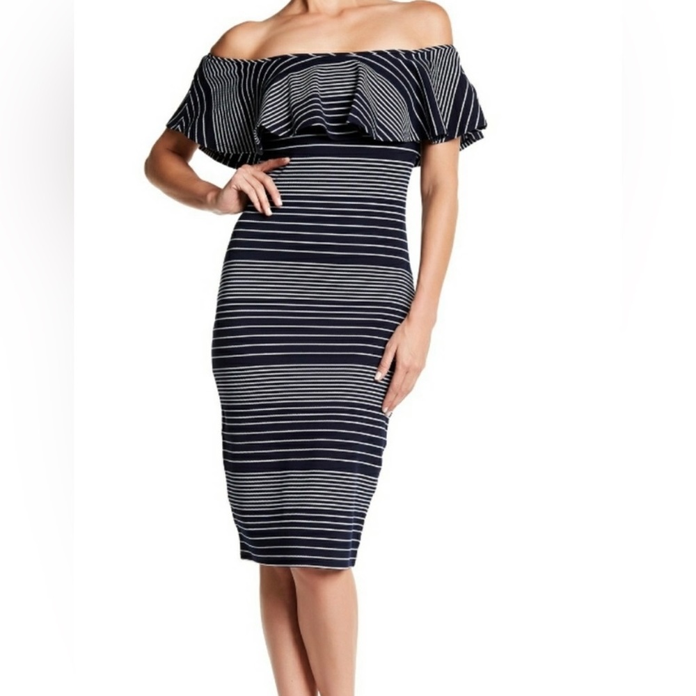 Romeo + Juliet Couture off the shoulder dress